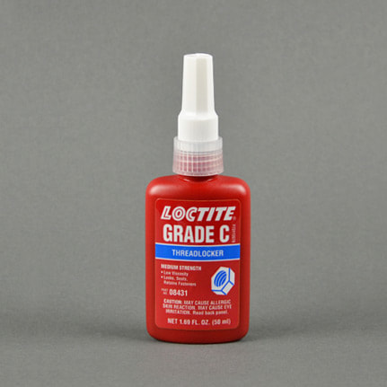 漢高樂(lè)泰 084 Threadlocker 厭氧膠 藍(lán)色 50毫升 瓶裝