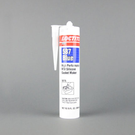 漢高樂(lè)泰 587 RTV高性能硅膠墊片制造商 藍(lán)色 300毫升 卡筒包裝